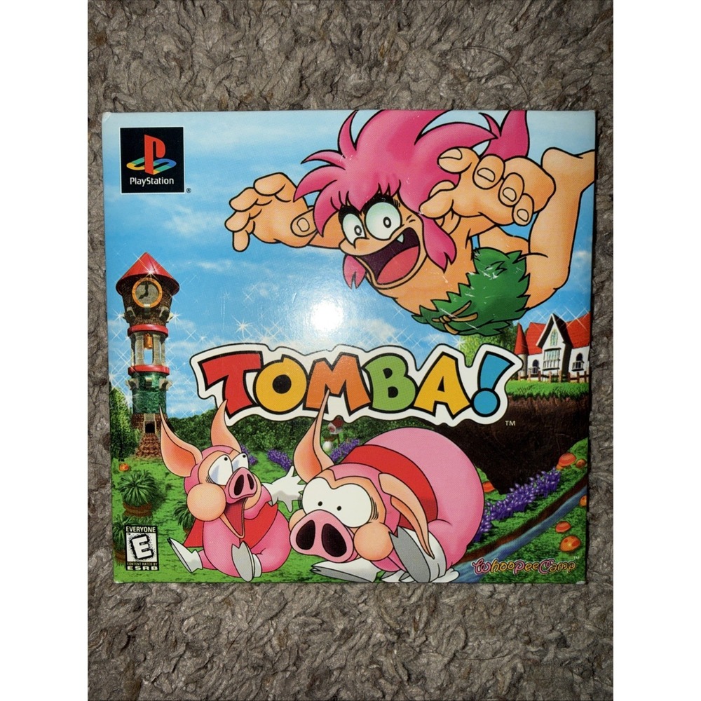 Tomba! Demo Disc Playstation 1 PS1 Disc + Sleeve‎ Authentic